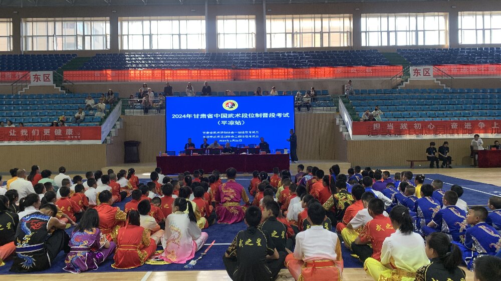 2024年甘肃省中国武术段位制中（初）段位晋段考试（平凉站）
